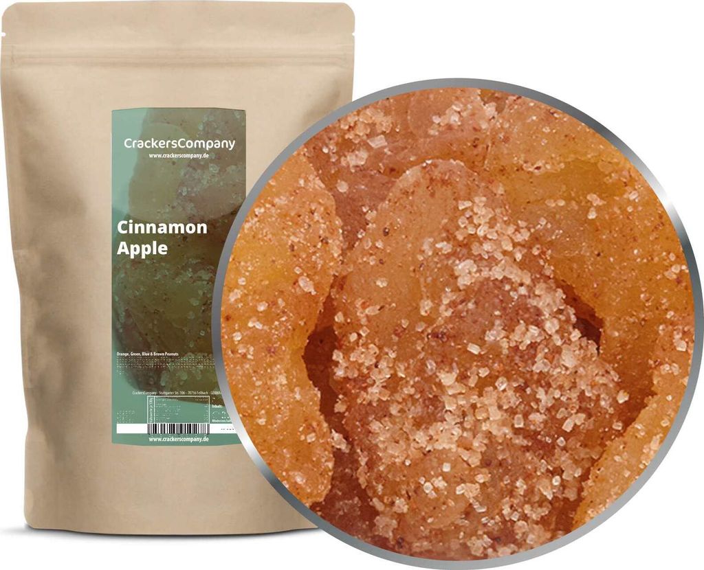 CINNAMON APPLE ZIP bag 550g