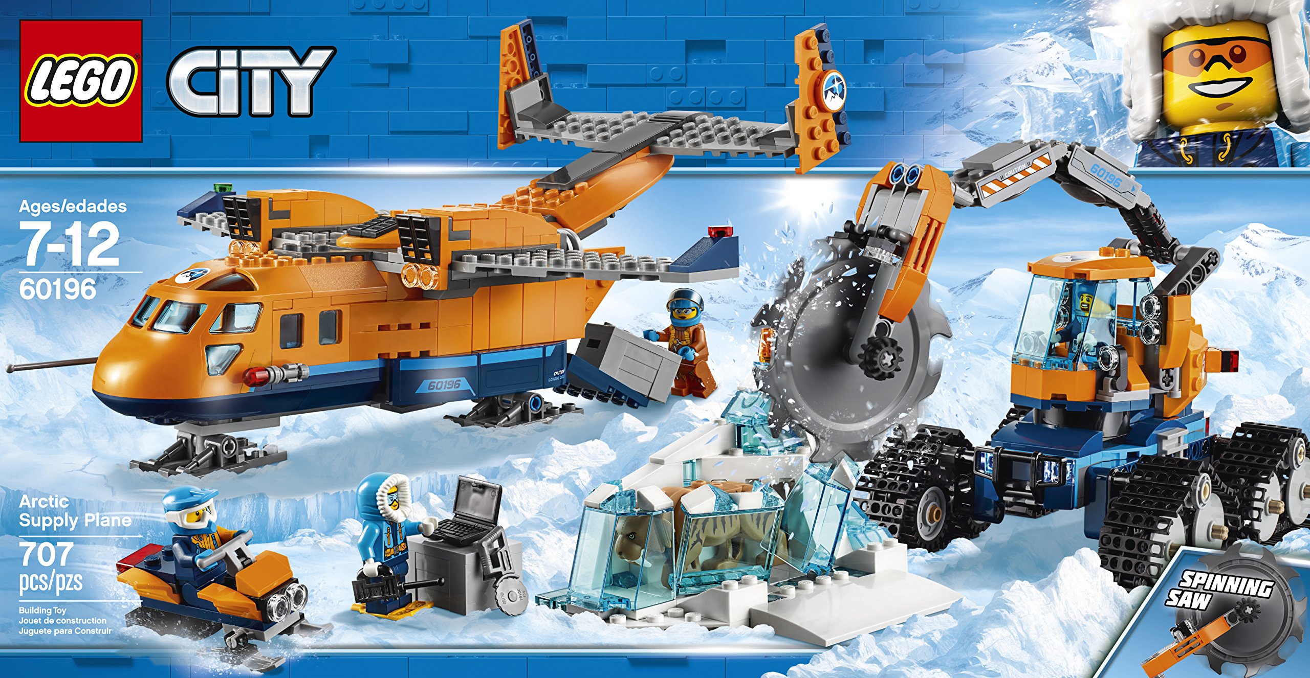 Lego City Arctic Supply Plane Toy