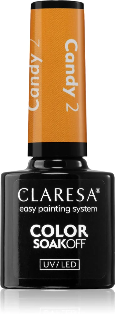 Claresa SoakOff UV/LED Color Candy Gel Nail Polish