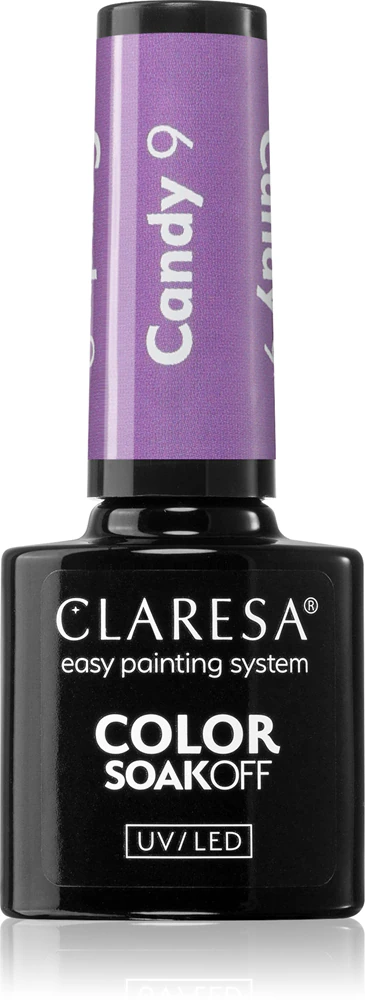 Claresa SoakOff UV/LED Color Candy Gel Nail Polish