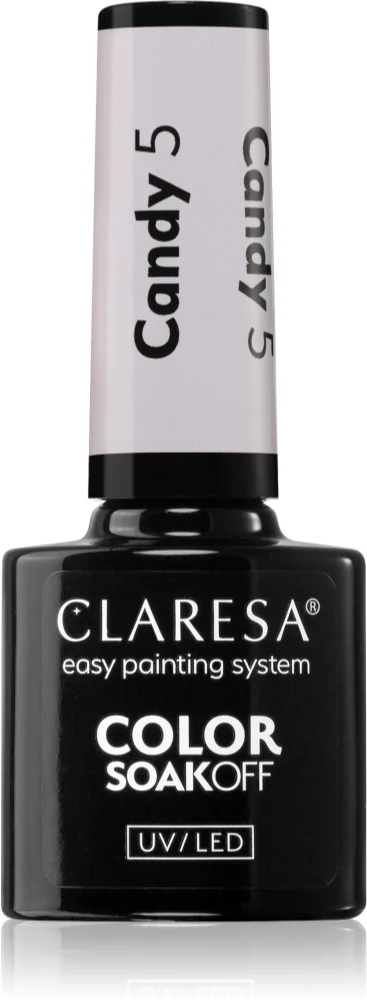 Claresa SoakOff UV/LED Color Candy Gel Nail Polish