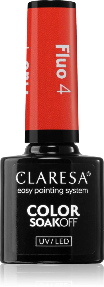 Claresa SoakOff UV/LED Color Fluo Gel Nail Polish