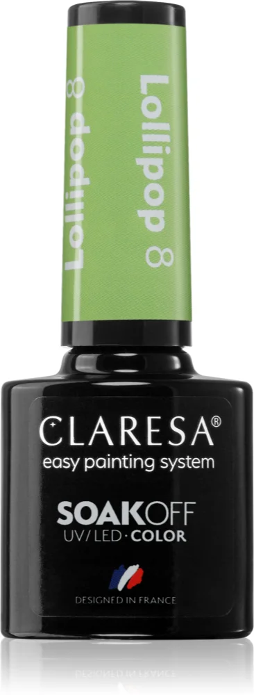Claresa SoakOff UV/LED Color Lollipop Gel Nail Polish