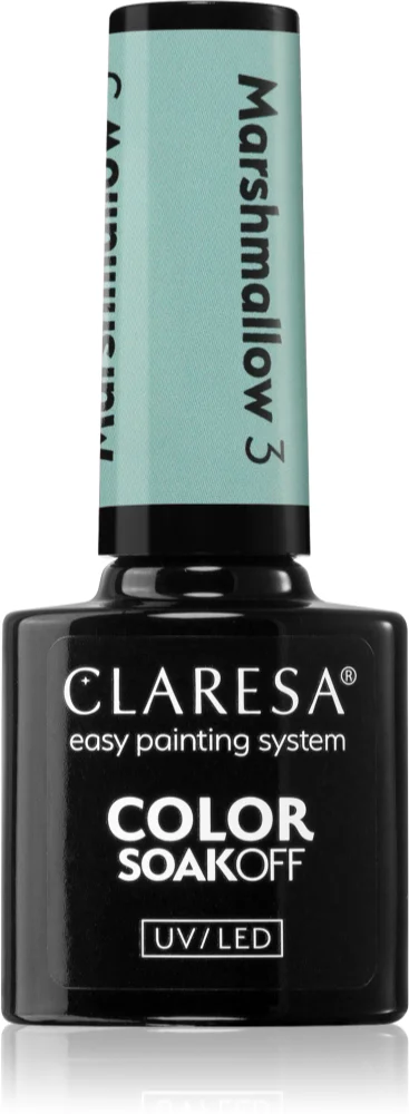 Claresa SoakOff UV/LED Color Marshmallow Gel Nail Polish