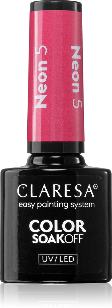 Claresa SoakOff UV/LED Color Neon Gel Nail Polish