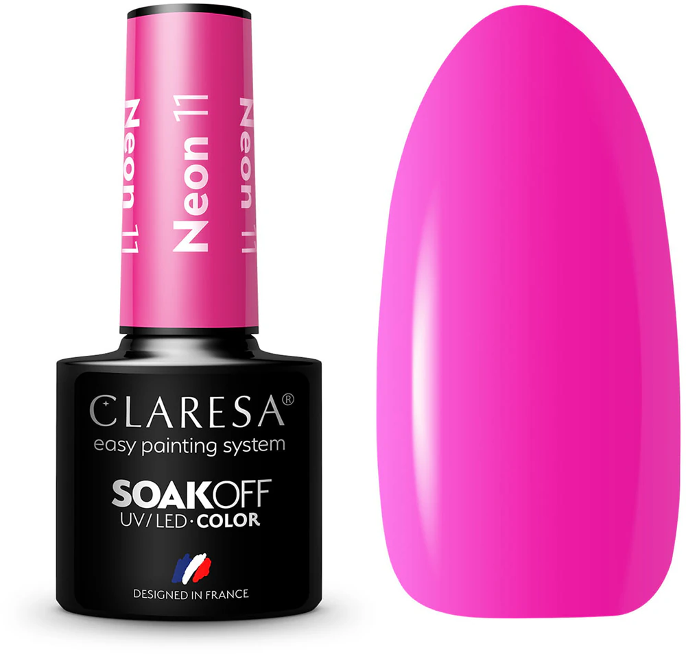 Claresa SoakOff UV/LED Color Neon Gel Nail Polish