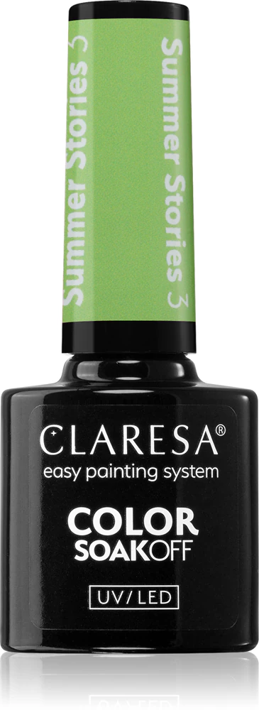 Claresa SoakOff UV/LED Color Summer Stories Gel Nail Polish