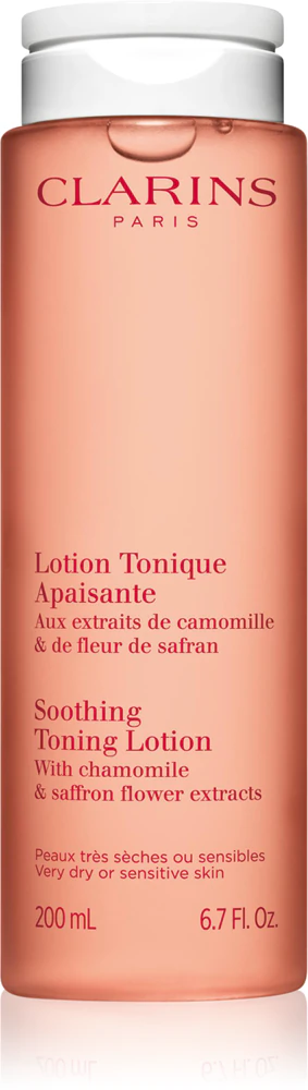 Clarins Cleansing Soothing Toning Lotion cleansing and soothing facial toner for sensitive dry skin