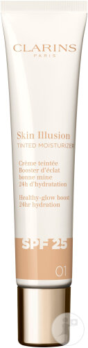 Clarins Skin Illusion Tinted Cream 01 SPF25 40ml