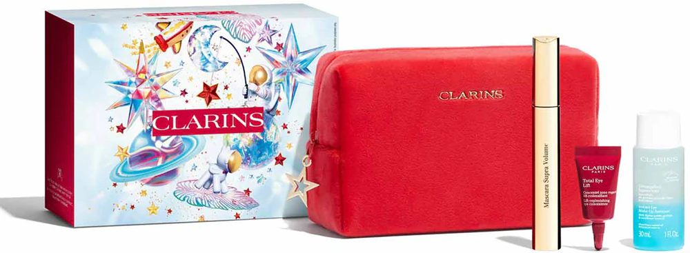 Clarins Supra Volume Mascara Collection Gift Set 01 Intense Black
