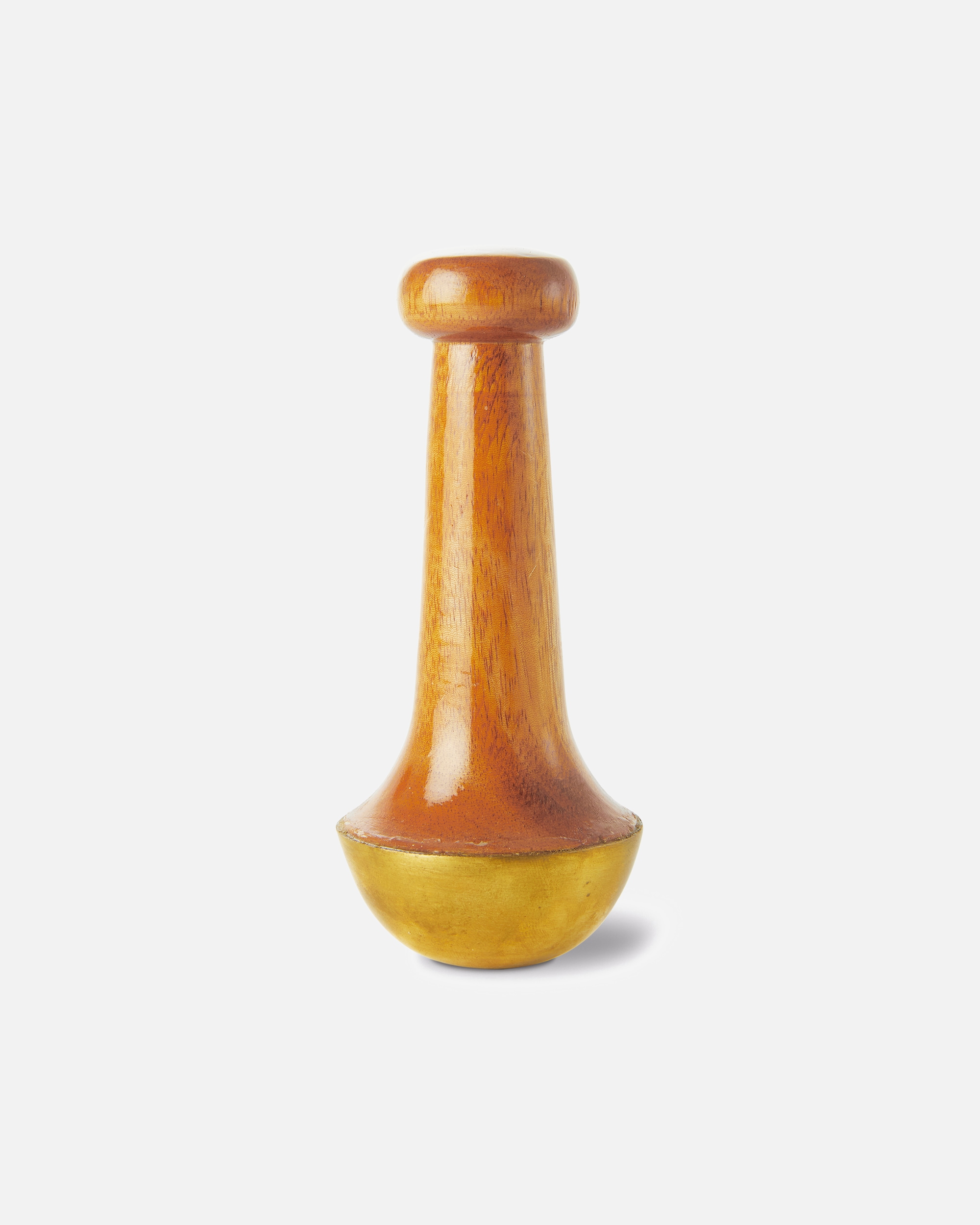 Classic Ayurveda massage accessories Kaash bowl with wooden handle (smooth)
