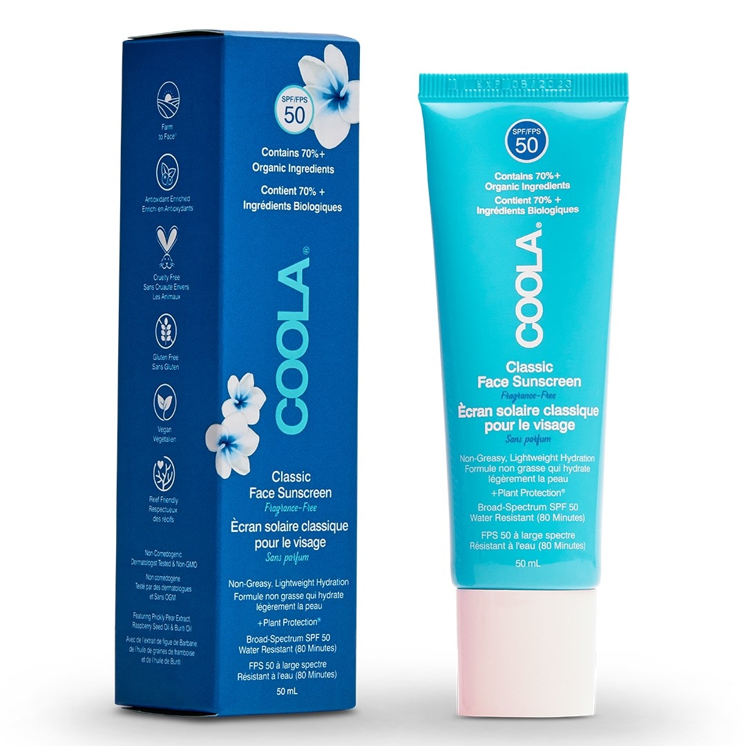 Coola Classic Classic SPF 50 Face Lotion Fragrance-Free