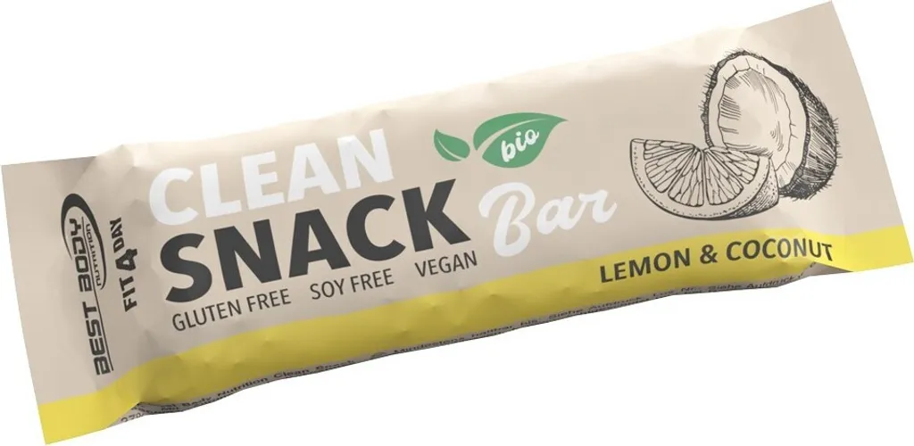 Clean Snack Bar, 20 x 50 g Riegel / Faltschachtel, Geschmack: Lemon Coconut