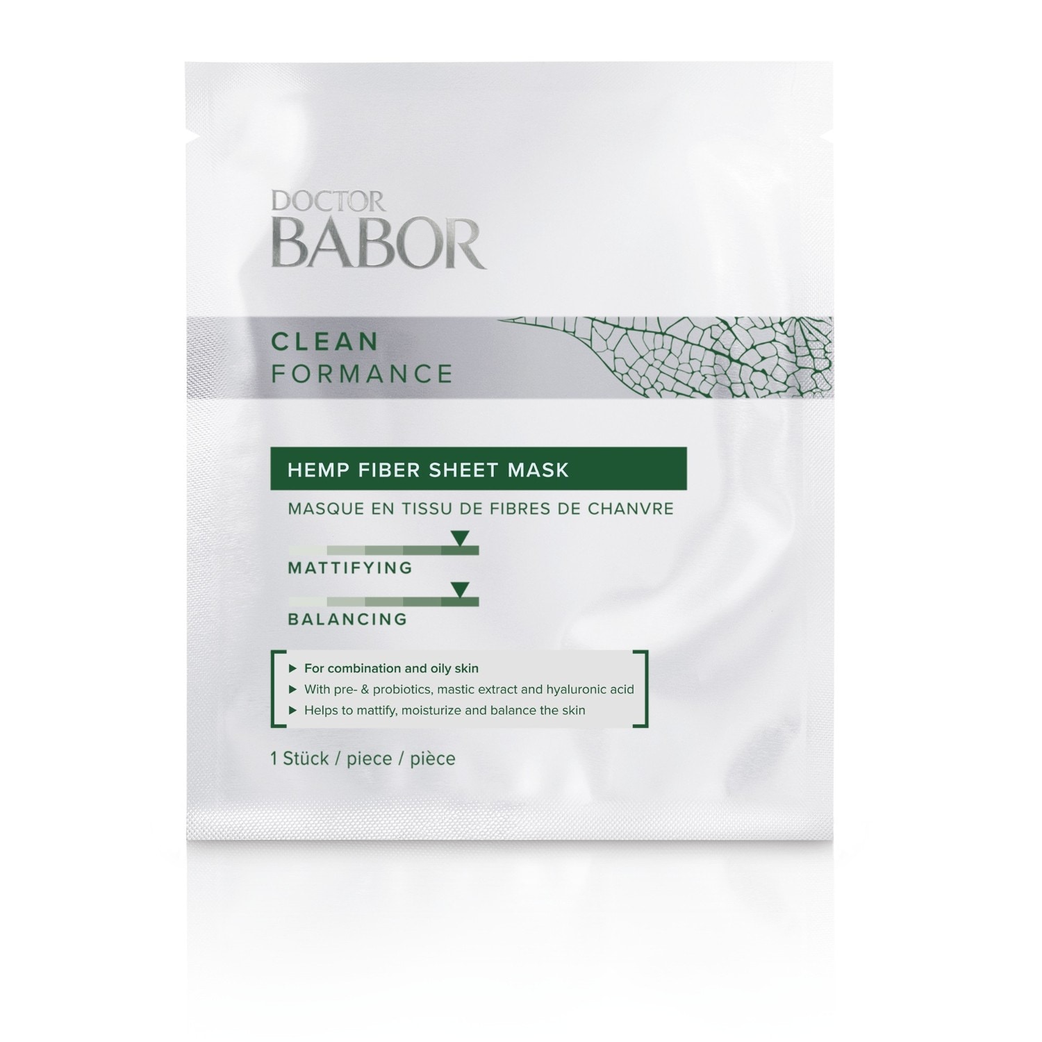 BABOR Clean Basic Herbal Fiber Sheet Mask