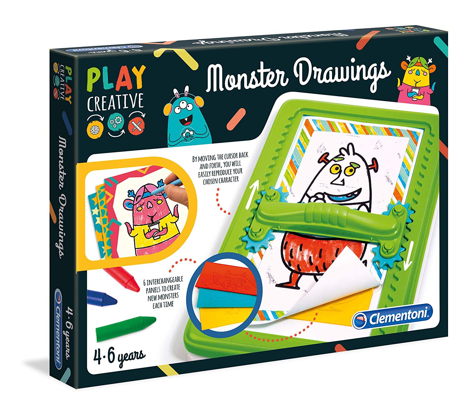 Play Creative Funny Monsters Multicolour