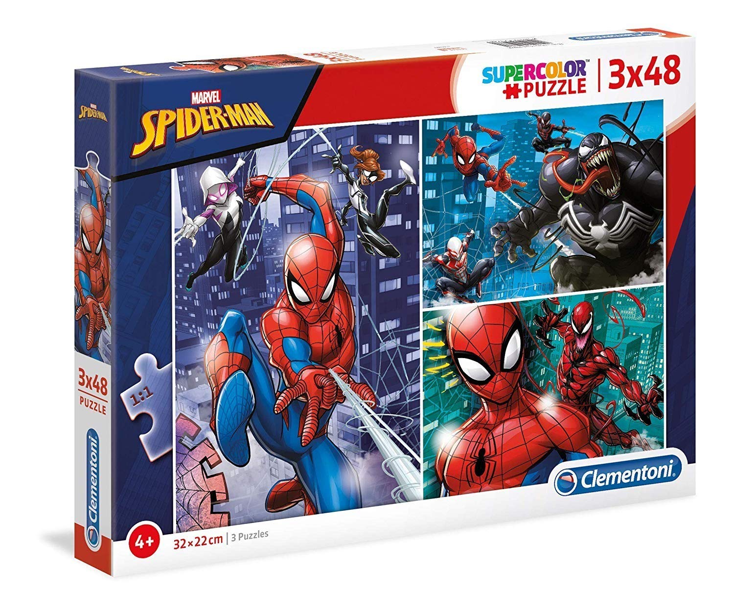 Clementoni Supercolor Jigsaw Puzzle X Pieces Spiderman Multi Coloured
