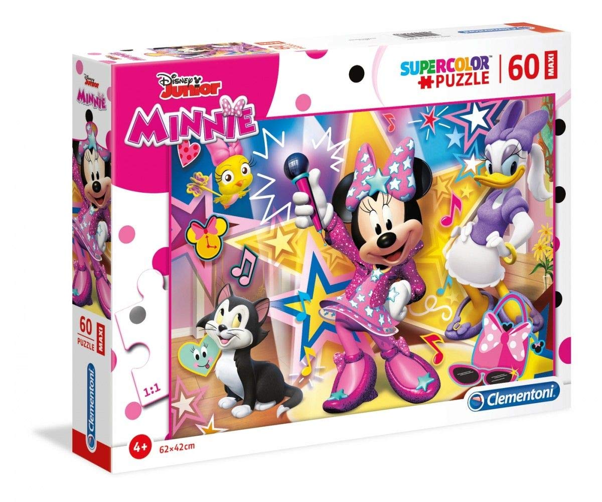 Clementoni Supercolor Puzzle Minnie Happy Helpers Maxi Pieces Multicoloured
