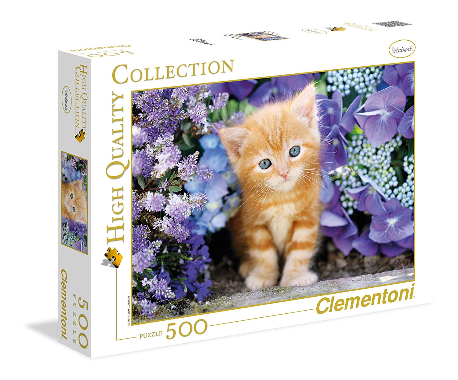 Clementoni Jigsaw Puzzle High Quality Collection T Classic With Cat In