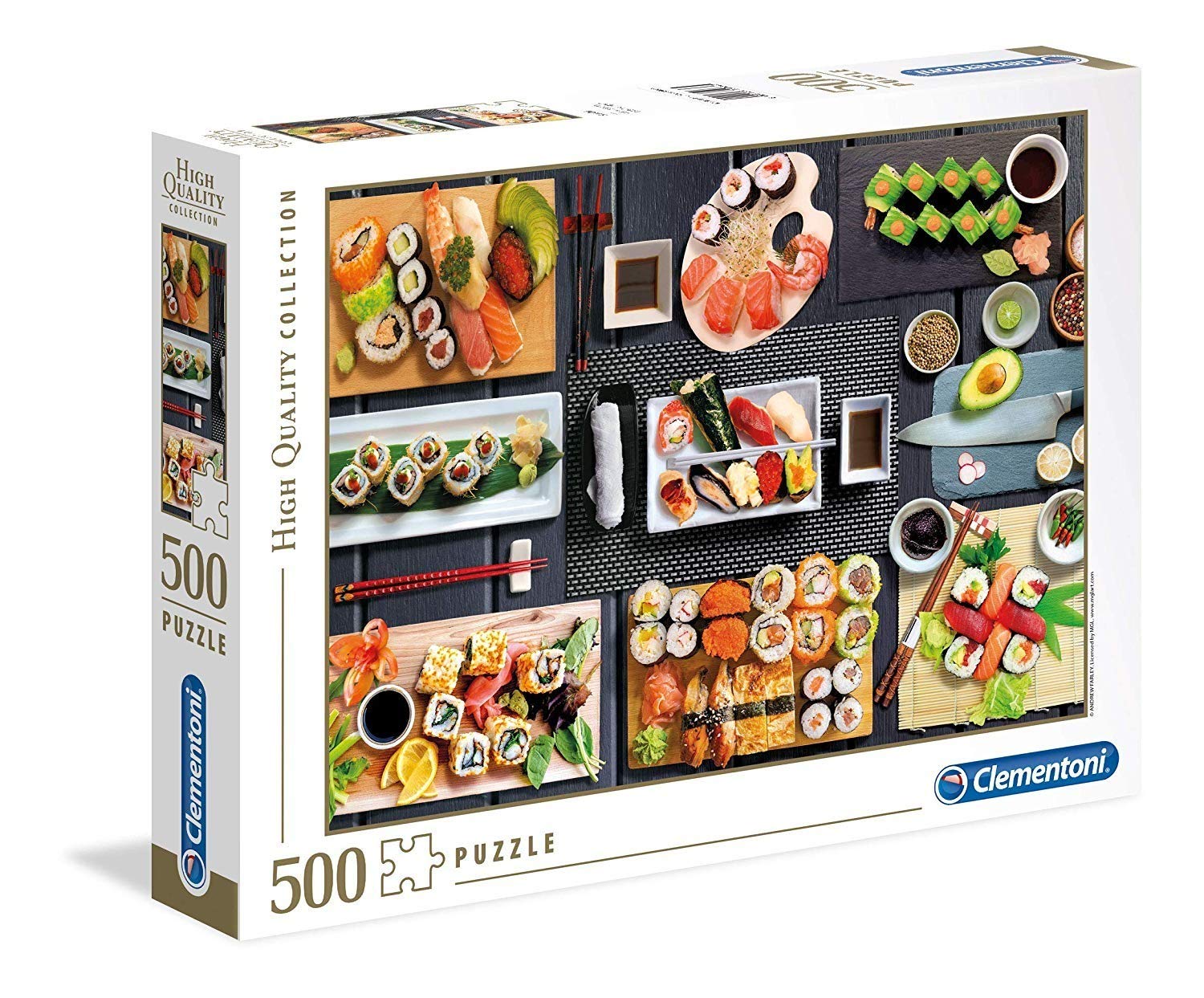 Clementoni High Quality Collection Sushi Piece Set Multicoloured