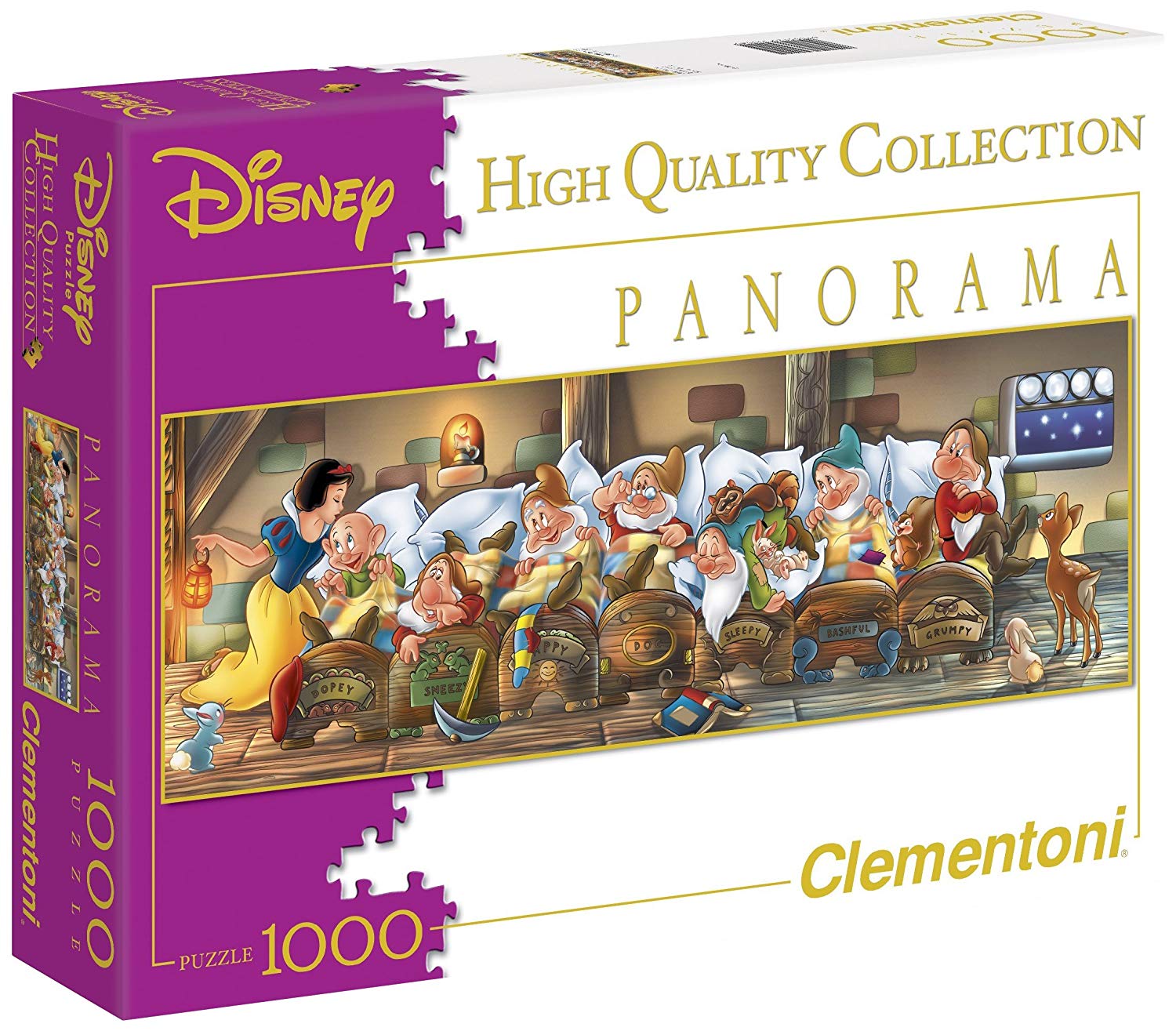 Clementoni Puzzle Piece Panorama Snow White