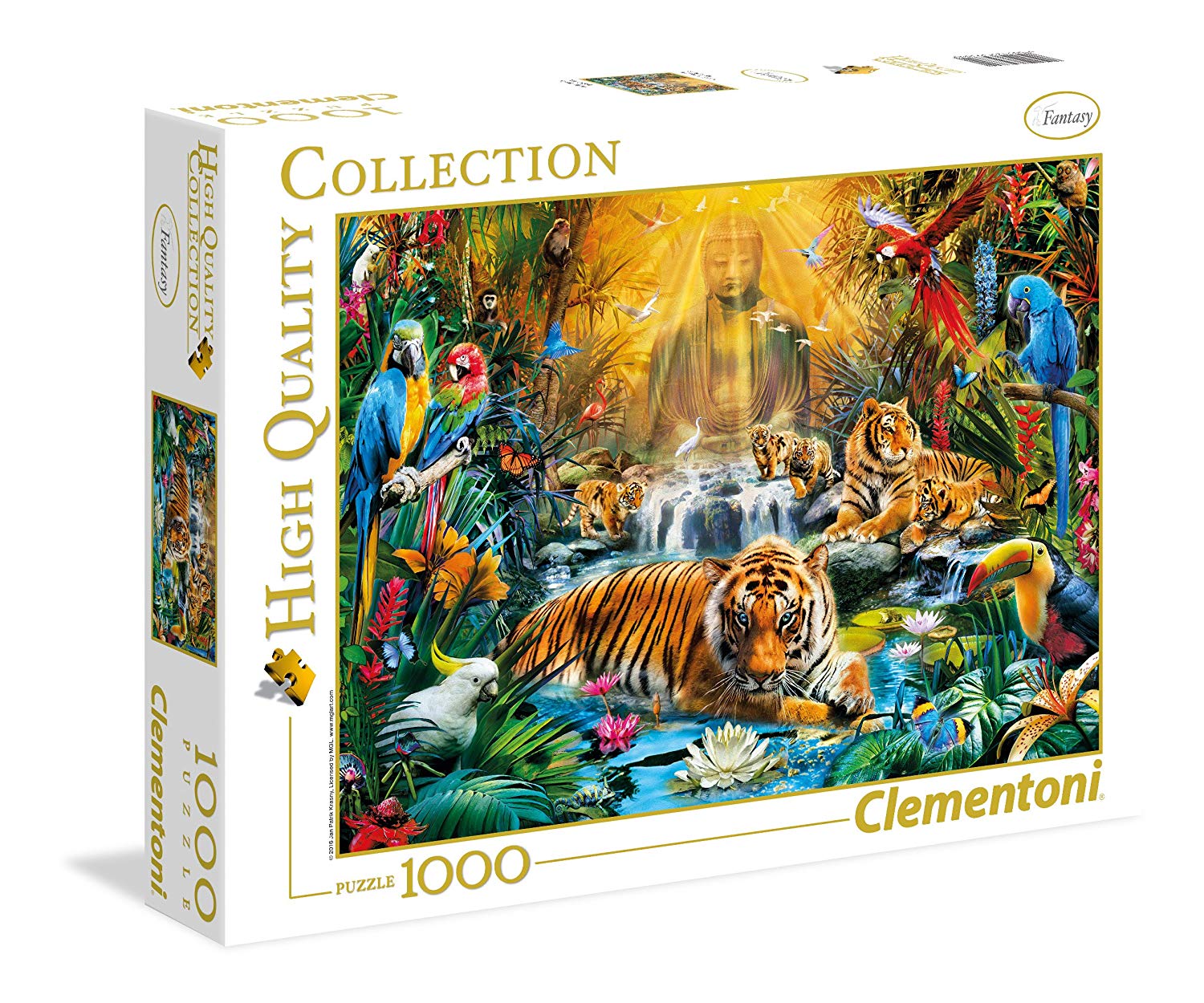 Clementoni Mysterious Tiger Pieces