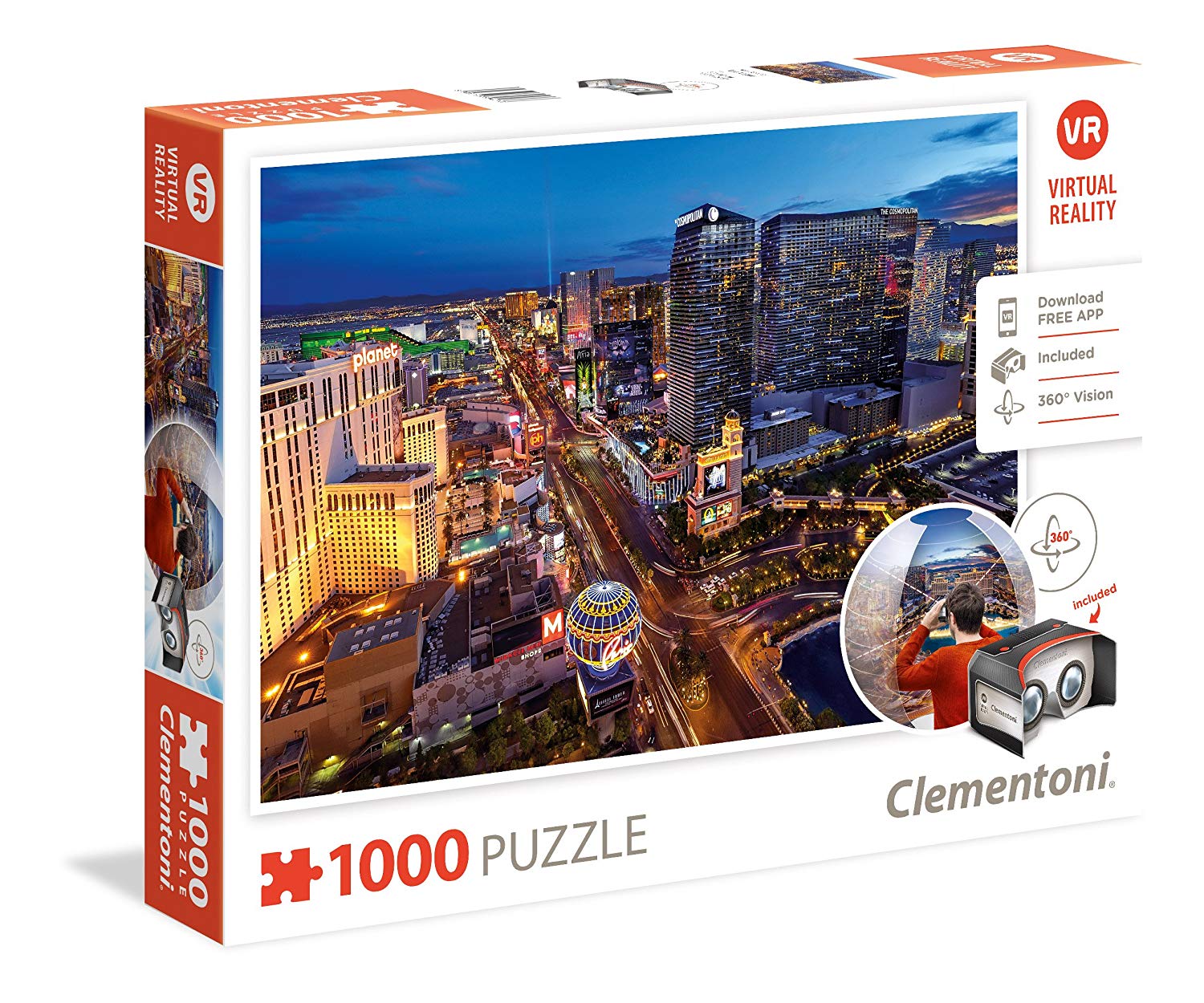 Clementoni Jigsaw Puzzle Virtual Reality Las Vegas