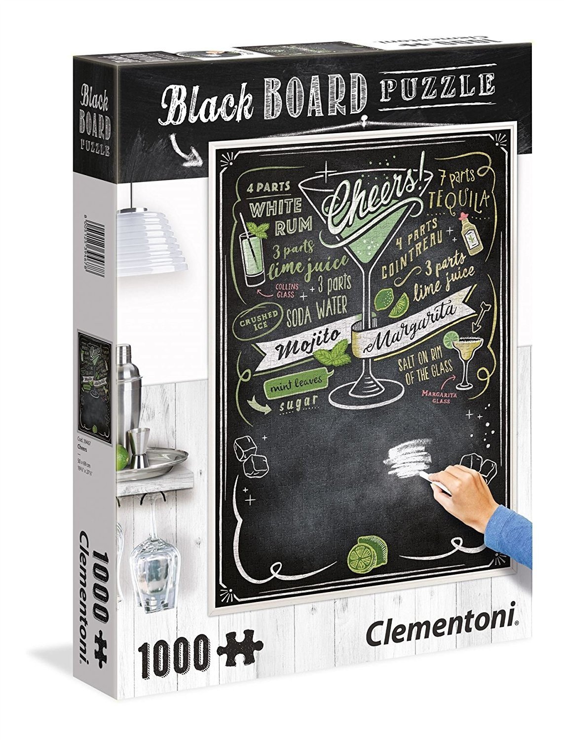 Clementoni Cheers With Blackboard Piece Jigsaw Puzzle