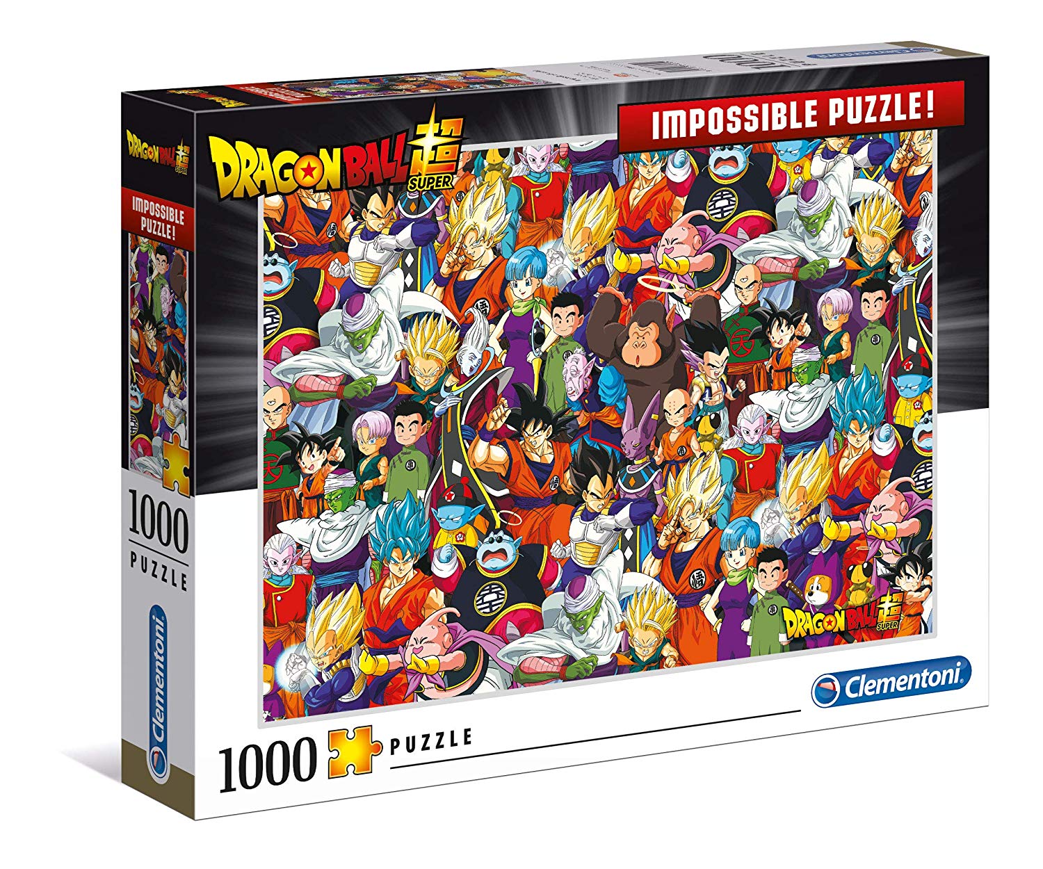 Clementoni Impossible Puzzle Dragon Ball Pieces Multicoloured