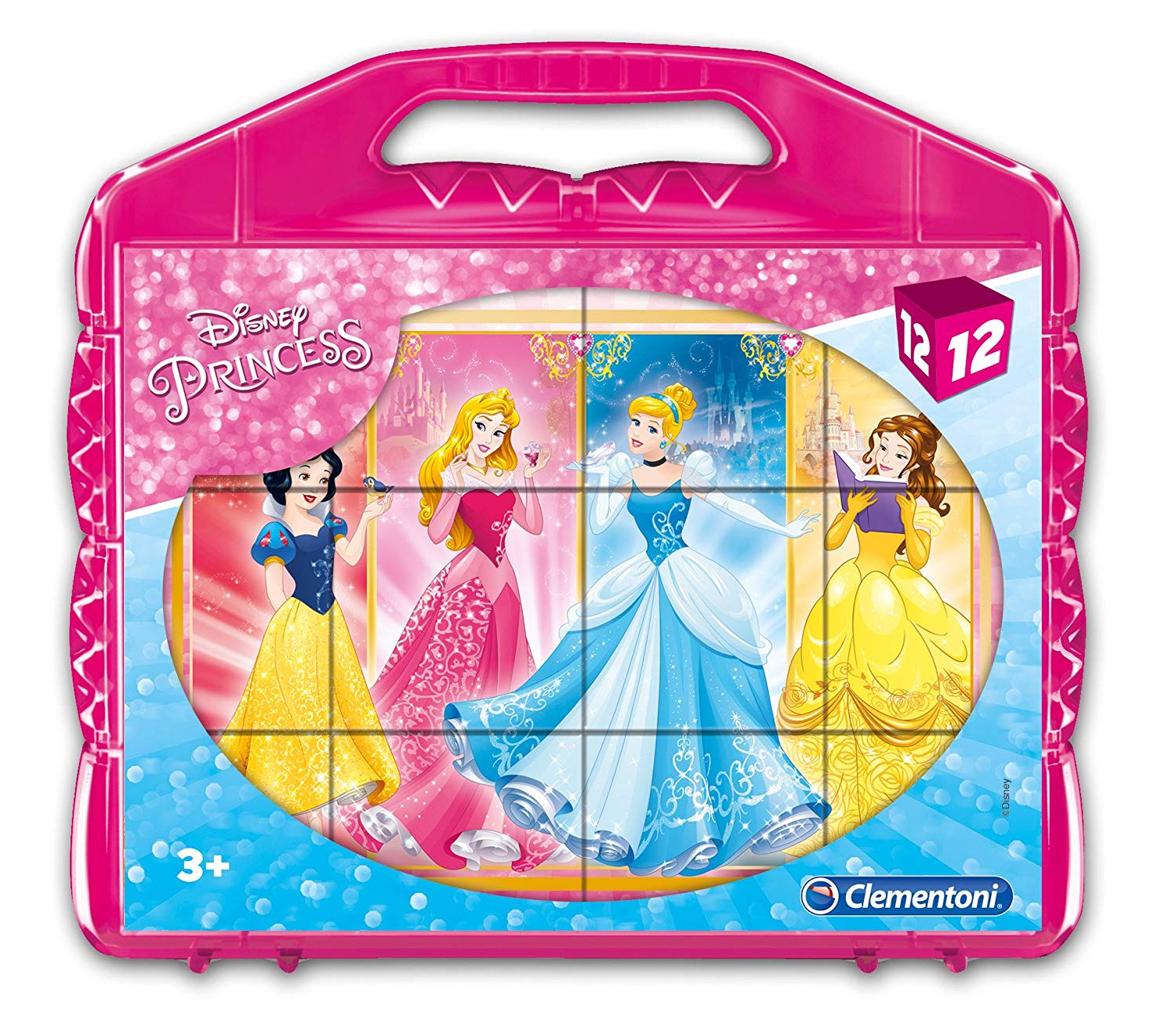 Clementoni Baby Cube Puzzle Princess Pack Of
