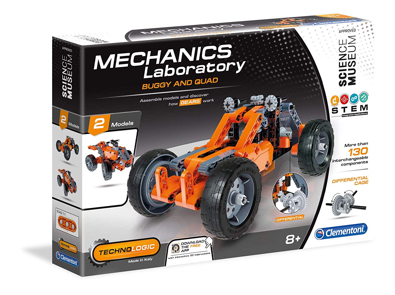 Clementoni 61287 Mechanism Buggy And Quad Scientific Kit