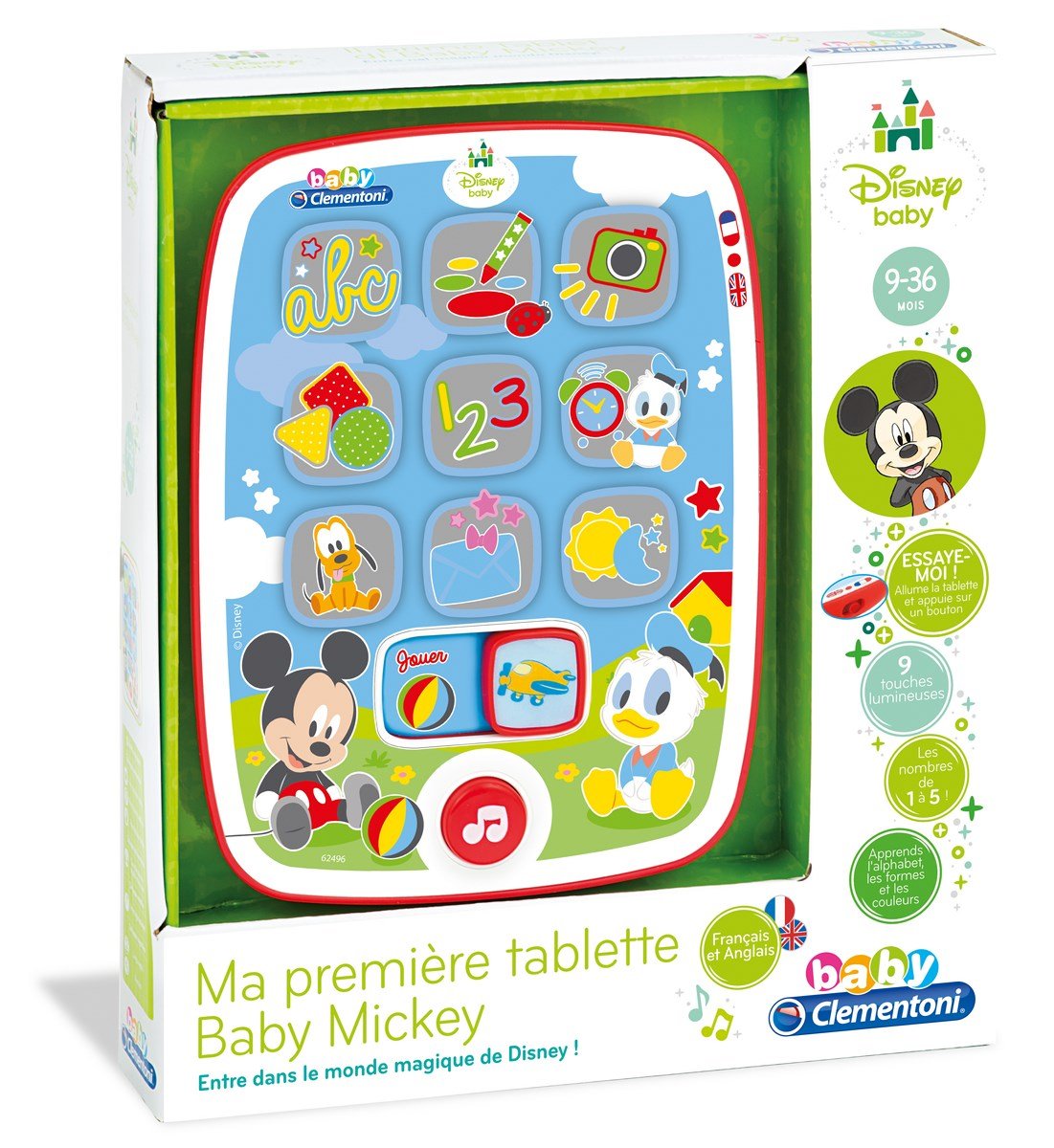 French Version Infant Kids Baby Mickey