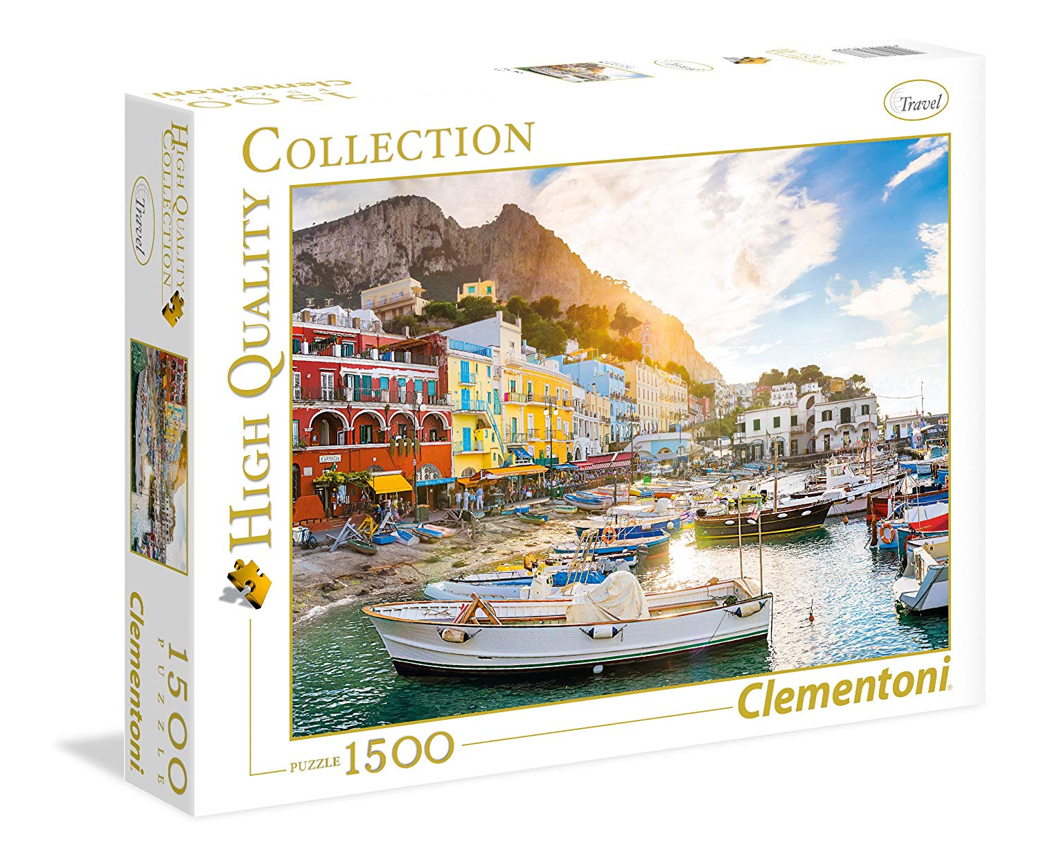 Clementoni  High Quality Collection Capri Jigsaw Puzzle Pieces