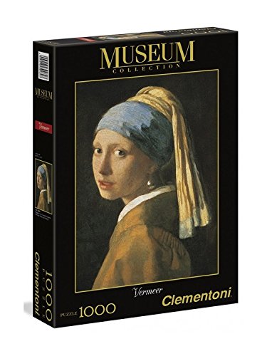 Clementoni Museum Pieces The Girl With The Pearl Earring By Vermeer Jigsaw Puzzle Clas