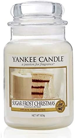 Yankee Candle Sugar Frost Christmas/Usa 2018 Festive 22Oz Jar