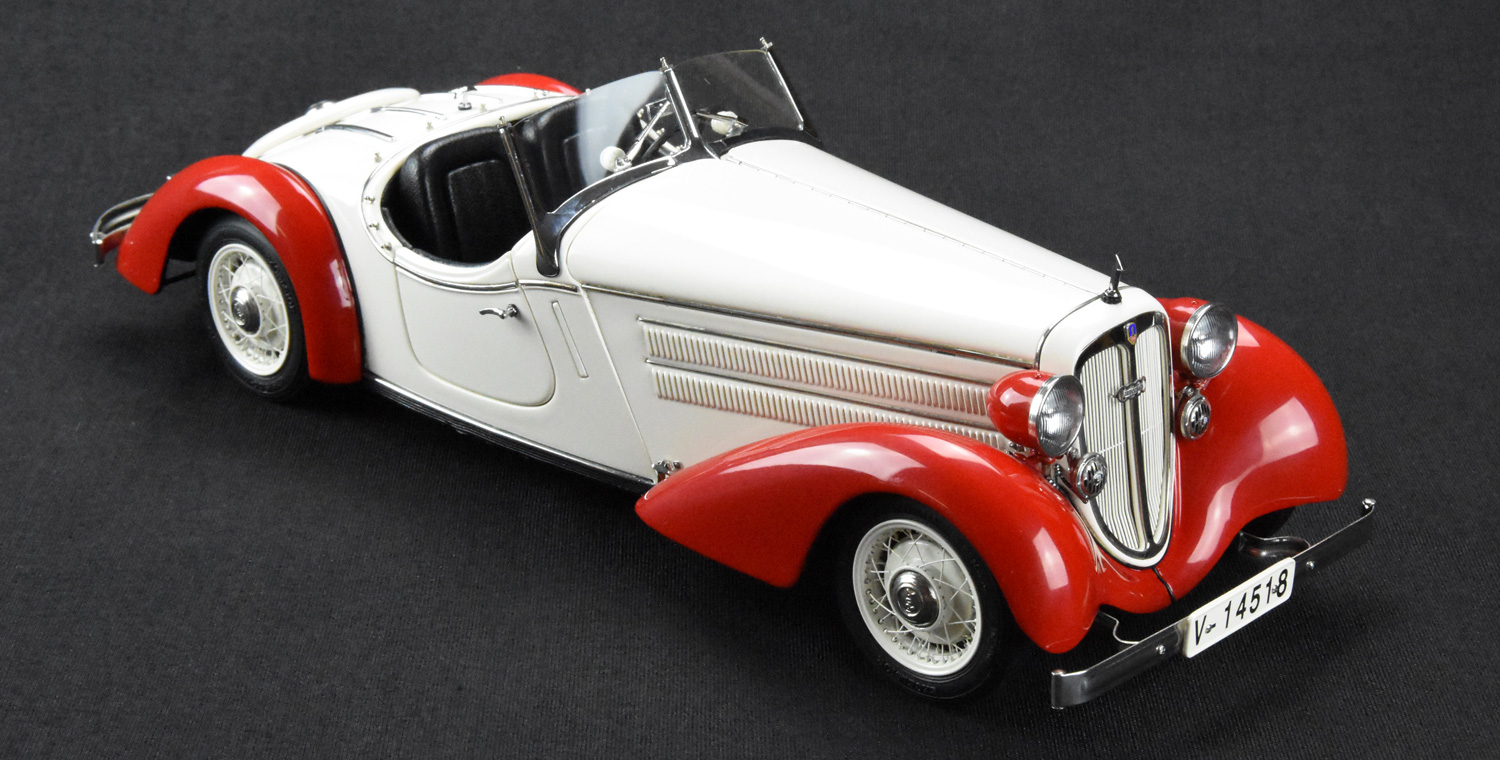 Audi Front Roadster White Red