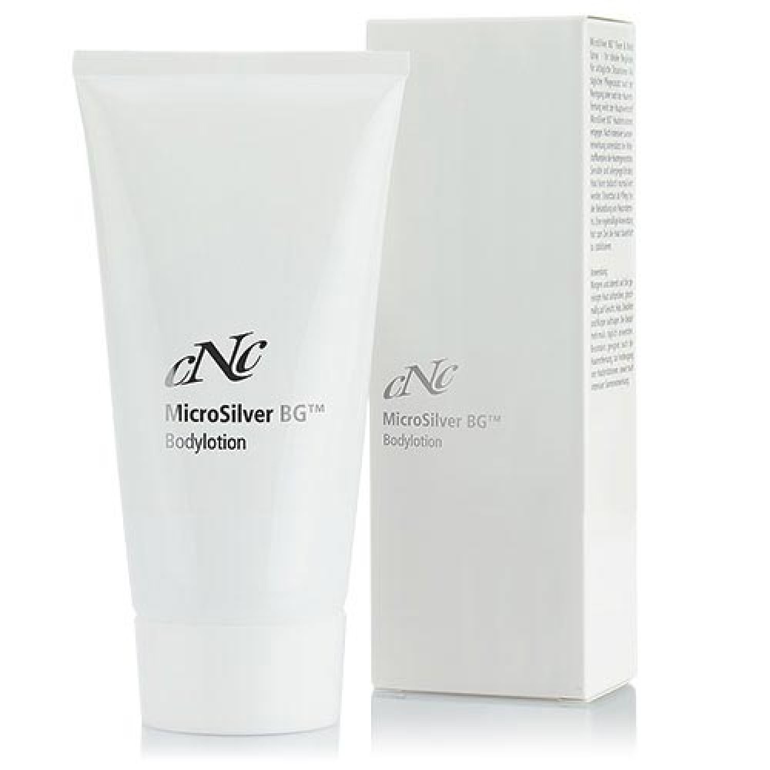 CNC cosmetic MicroSilver BG body lotion