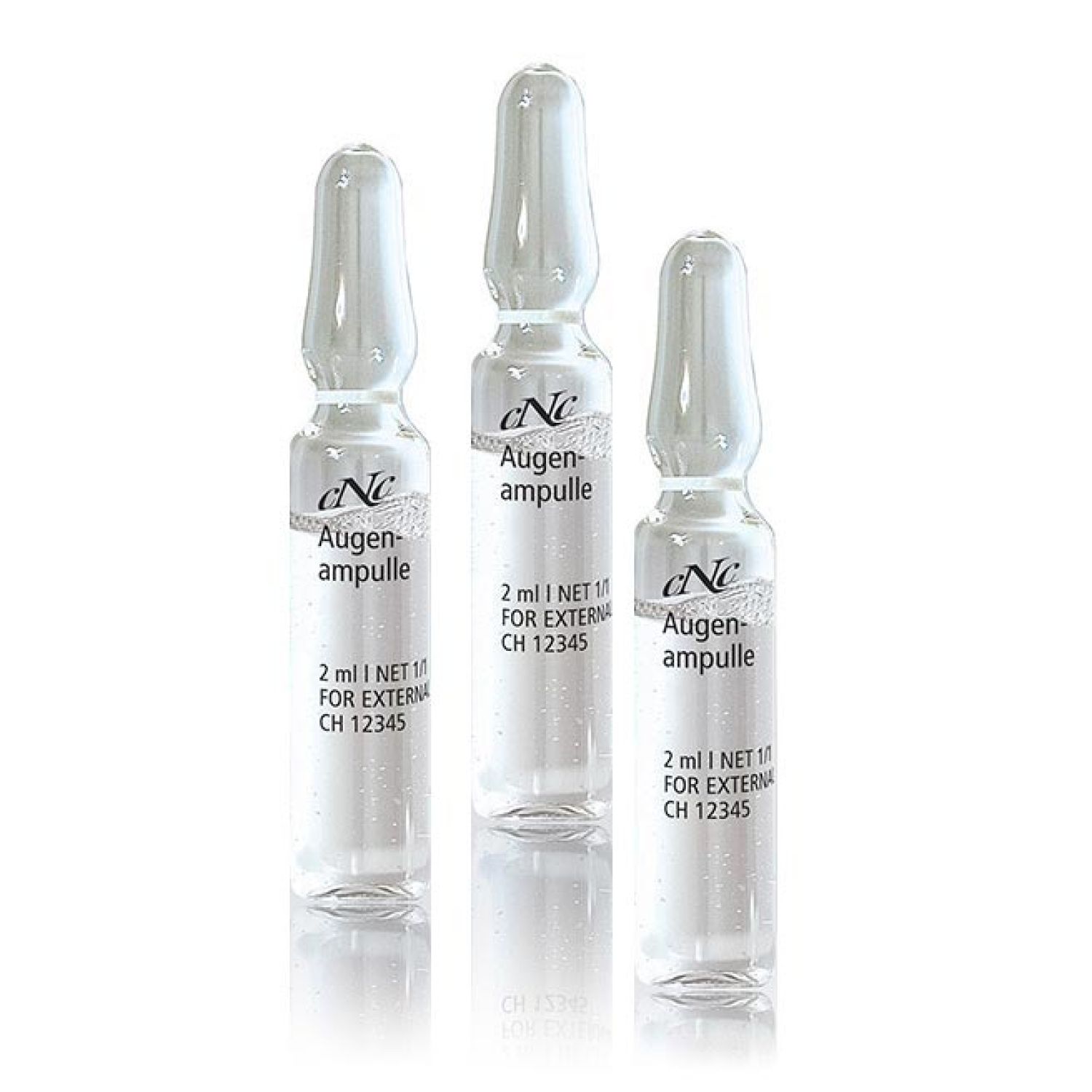 CNC cosmetic active ingredient ampoules hyaluronic eye ampoule