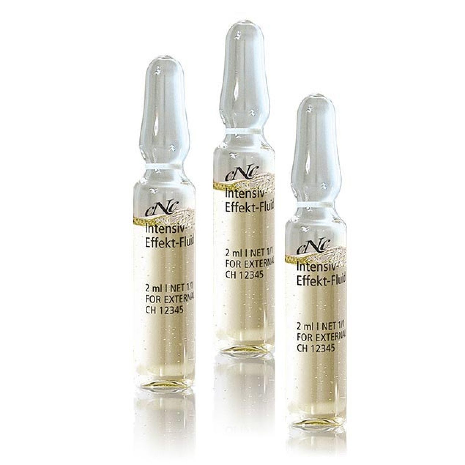CNC cosmetic Wirkstoffampullen Intensiv Effekt Fluid