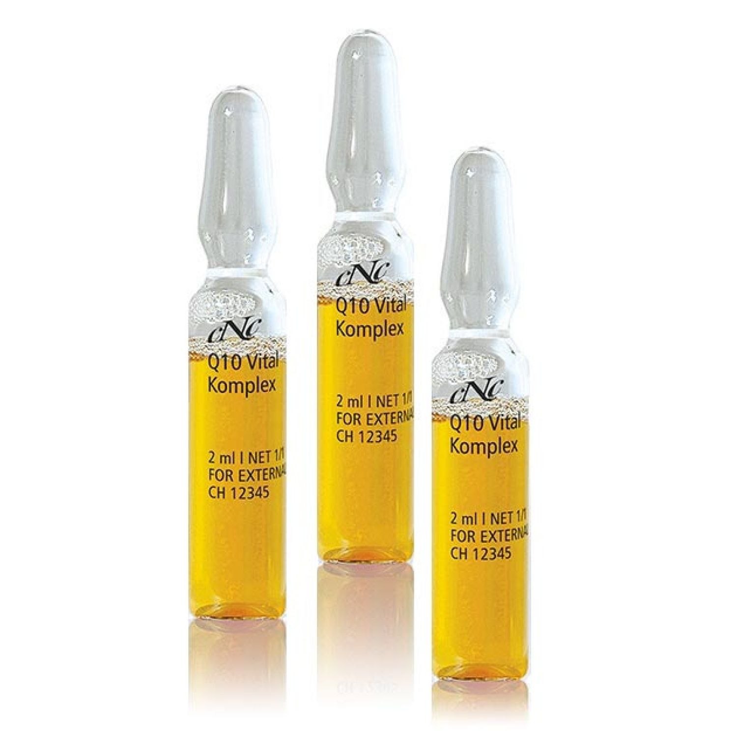 CNC cosmetic Wirkstoffampullen Q10 Vital Komplex