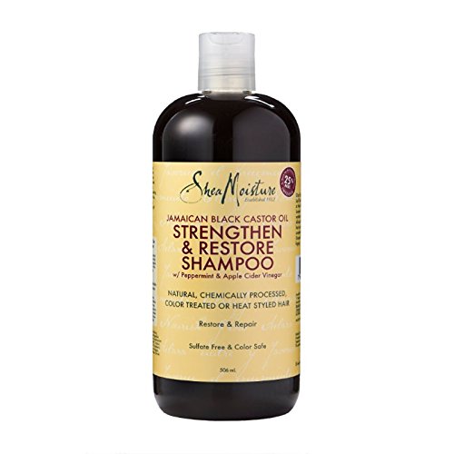 Yumi Bio Shop Shea Moisture – Jamaican Black Castor Oil Strengthten and Restore – Made from Natural Ingredients – Cleans and Nourishes Hair Growth Shampoo – Sulfate Free, Fade Resistant – 482ML