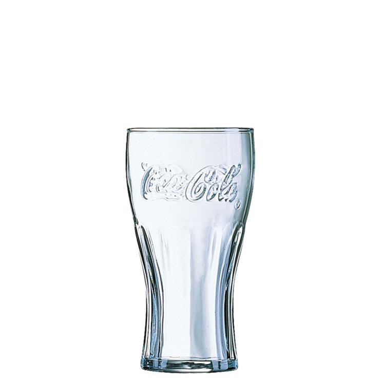 Coca-Cola contour glass 27 cl No. FH27 with filling line 0.2 liters |-|, contents: 270 ml, height: 131 mm