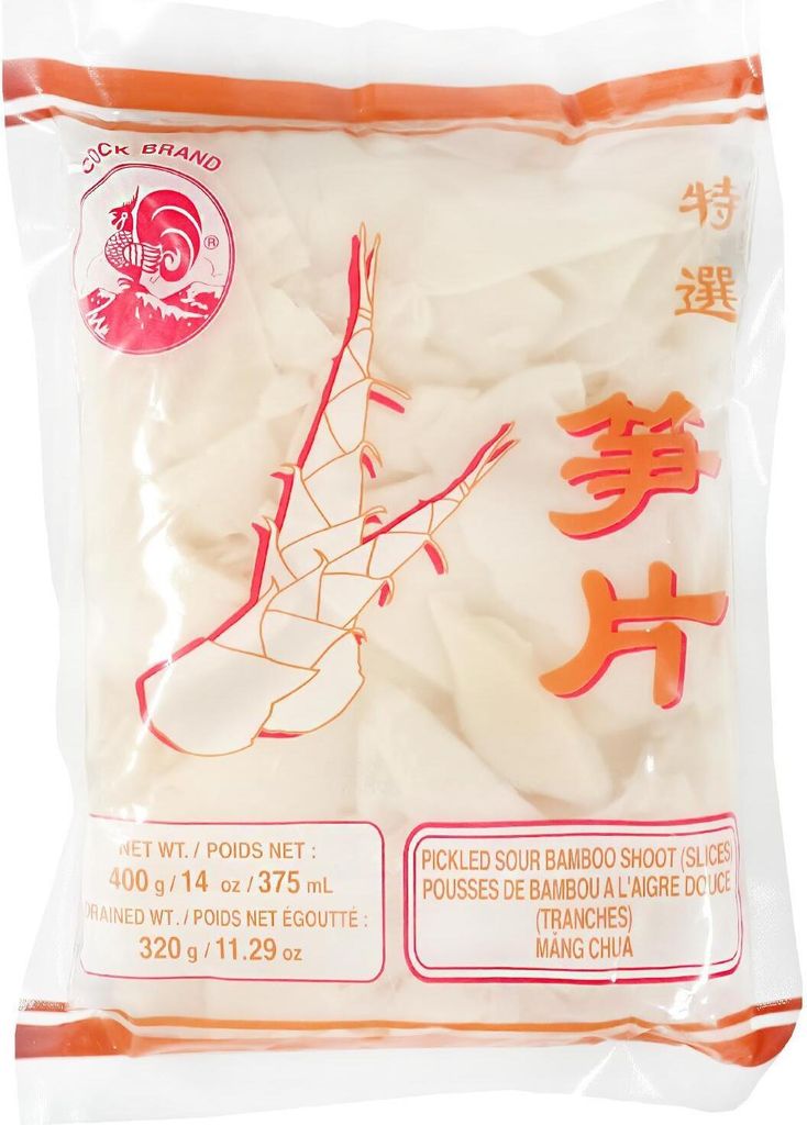 Cock Pickled SOUR Bamboo Mang Chua 400g/ ATG: 320g