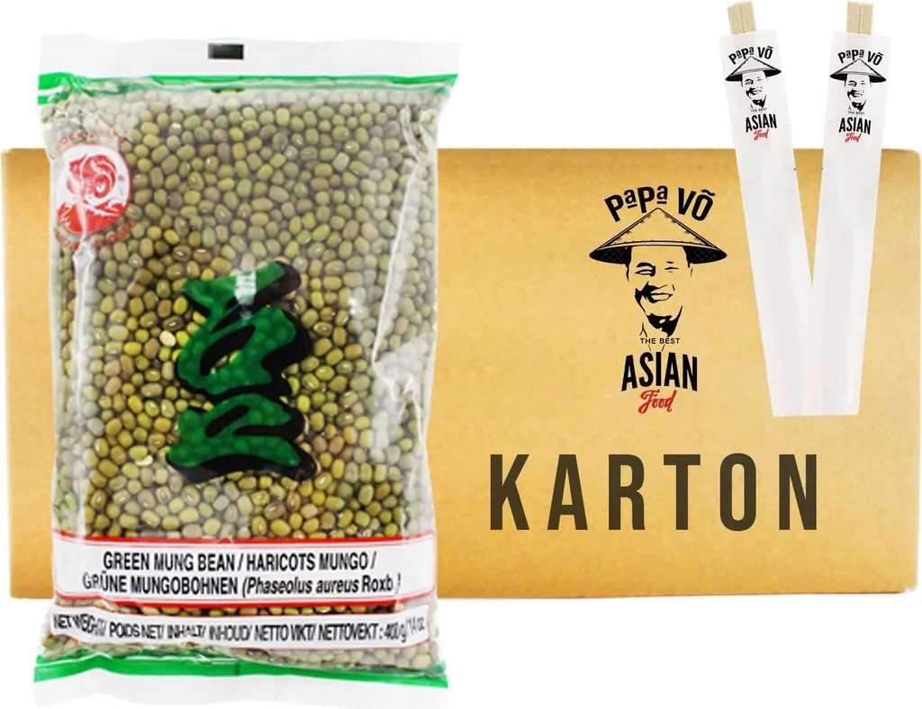 Cock Green Mung Beans Dau Xanh 50x400g