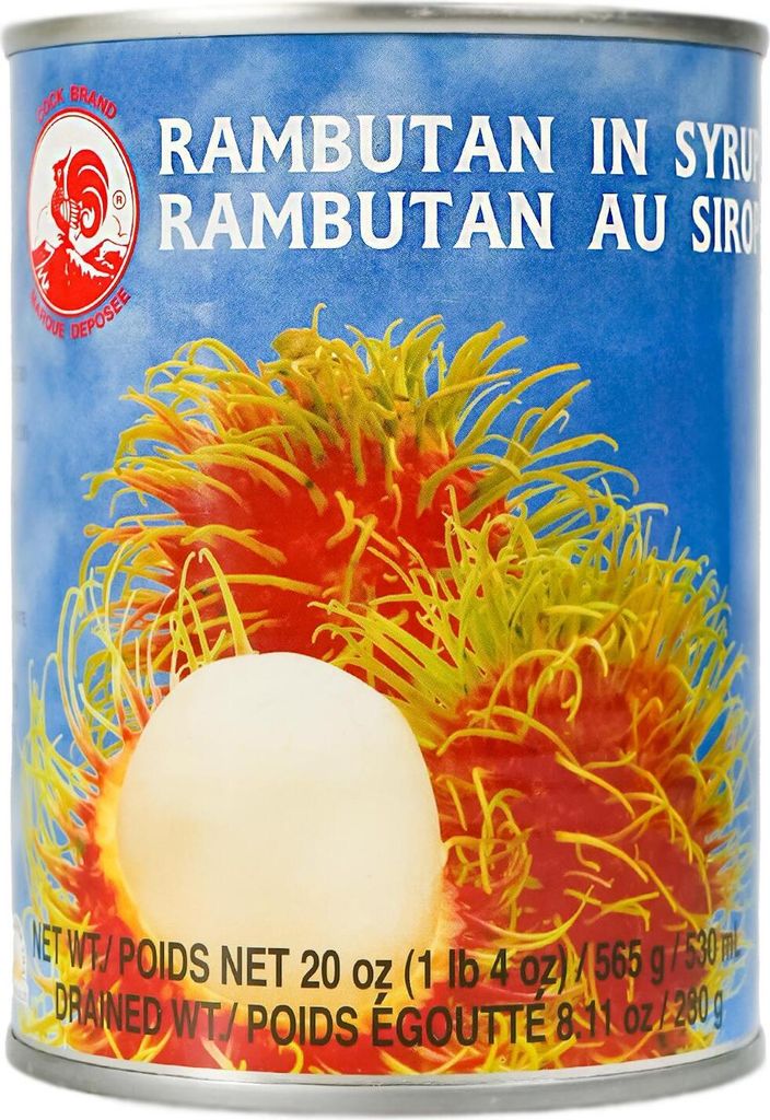 Cock rambutan in syrup 565g ATG 230g