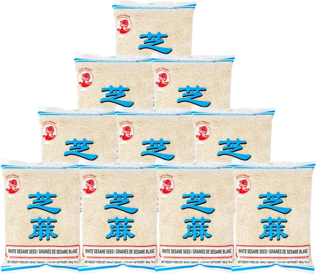 Cock sesame seeds white 10x454g Me Trang