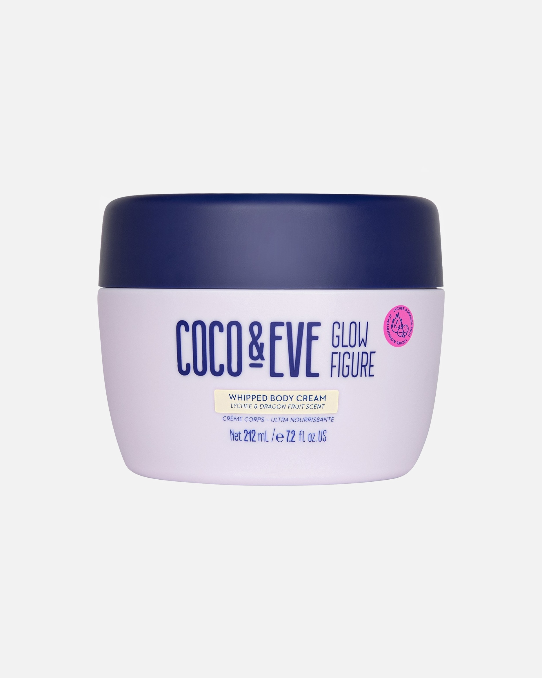 Coco & Eve Body Cream Glow Figure Whipped Body Cream: Dragonfruit & Lychee