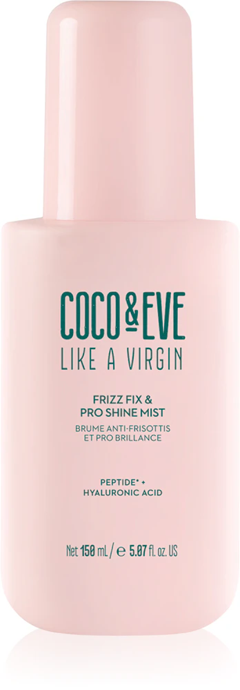 Coco & Eve Like A Virgin Frizz Fix & Pro Shine Mist Spray against split ends for shiny and supple hair