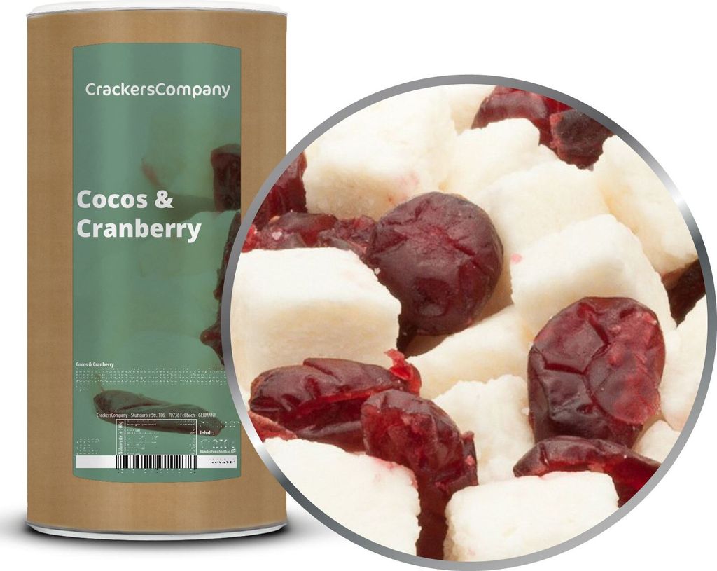 COCOS & CRANBERRY membrane can large 650g