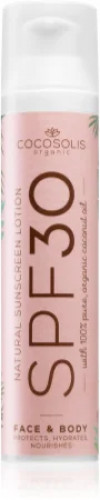 COCOSOLIS Natural Sunscreen Lotion Sunscreen Cream SPF 30