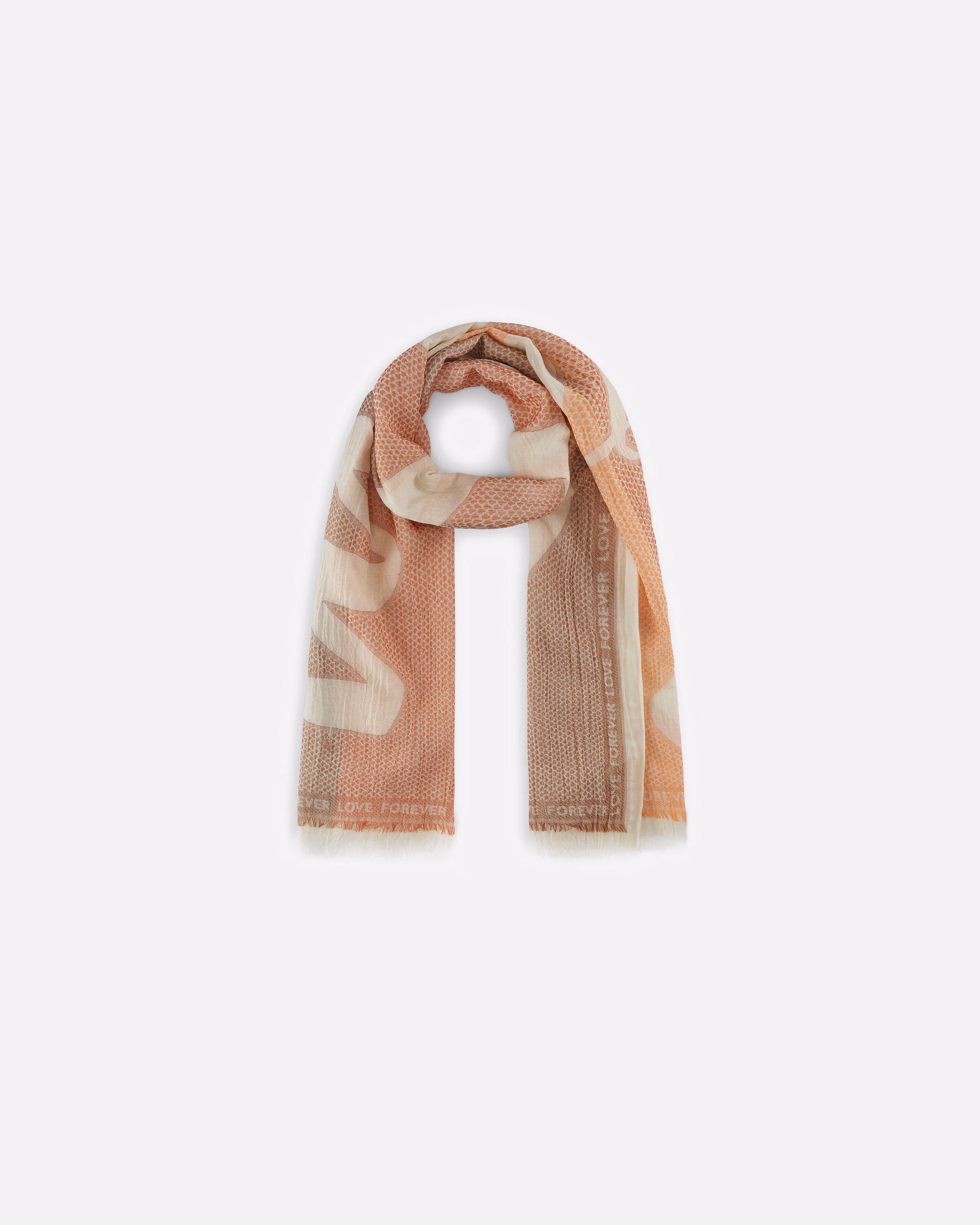 Codello scarf scarf made of cotton jacquard